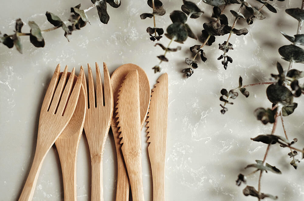 Kit couverts en bois