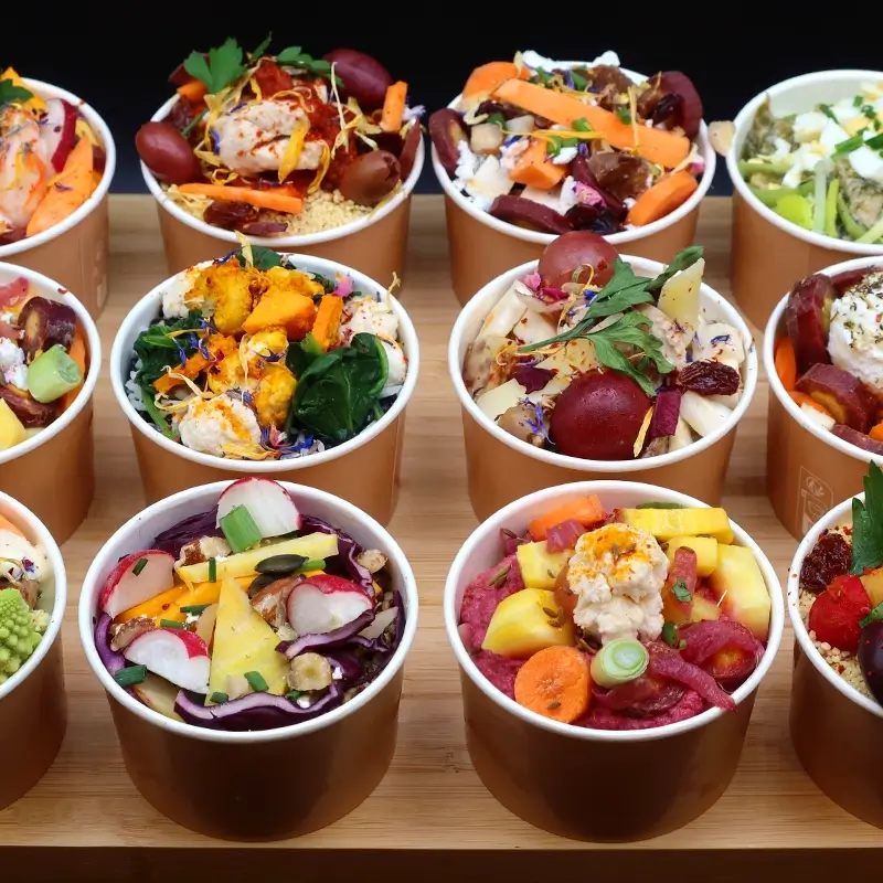 Mini salades
